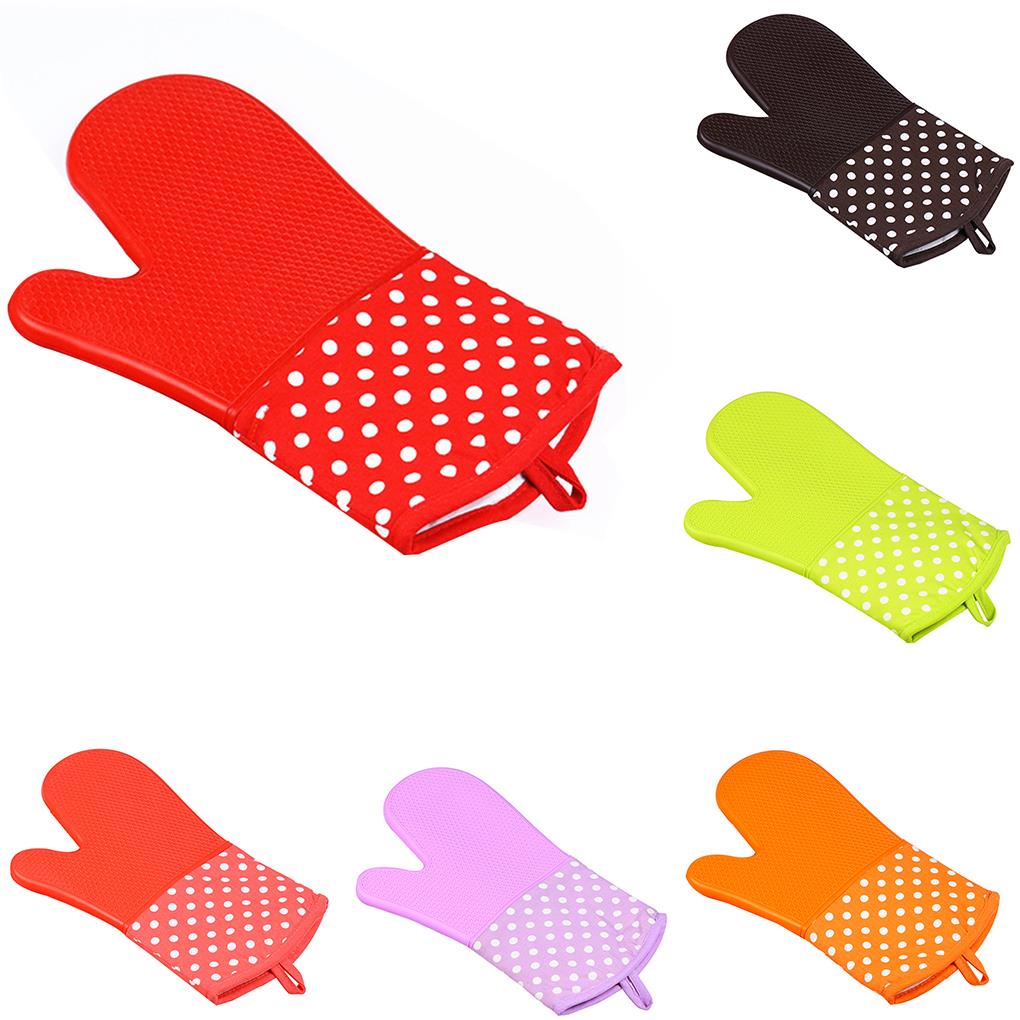 [Choo] 300°C Găng Tay Silicone Cách Nhiệt Cao Cấp Tiện Lợi Dễ Sử Dụng