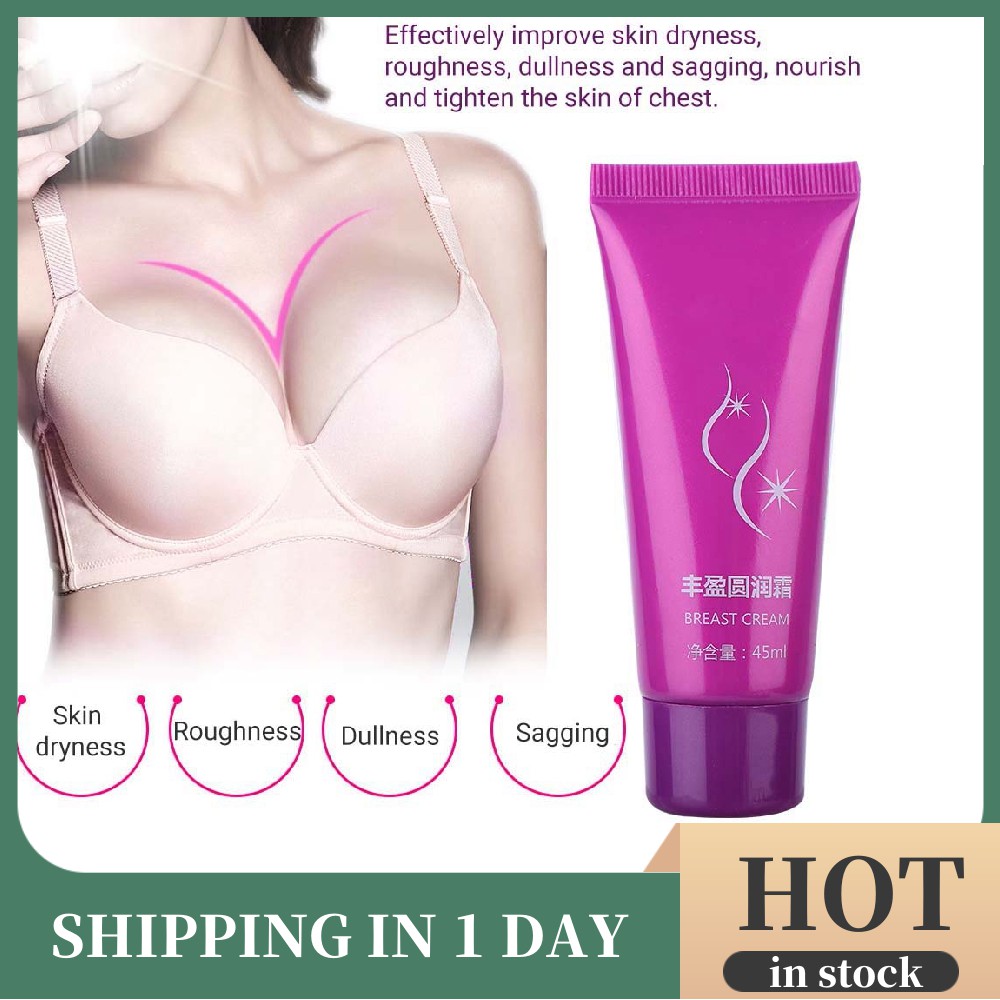 [Hàng mới về] Kem mát xa 45g giúp săn chắc và nở ngực dùng để làm đẹp