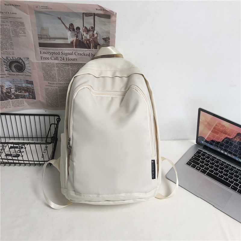 Balo Ulzzang Nam Nữ Đi Học chống nước Dung Tích Lớn Phong Cách Hàn Quốc Thời Trang Cho Nam Và Nữ FT7043