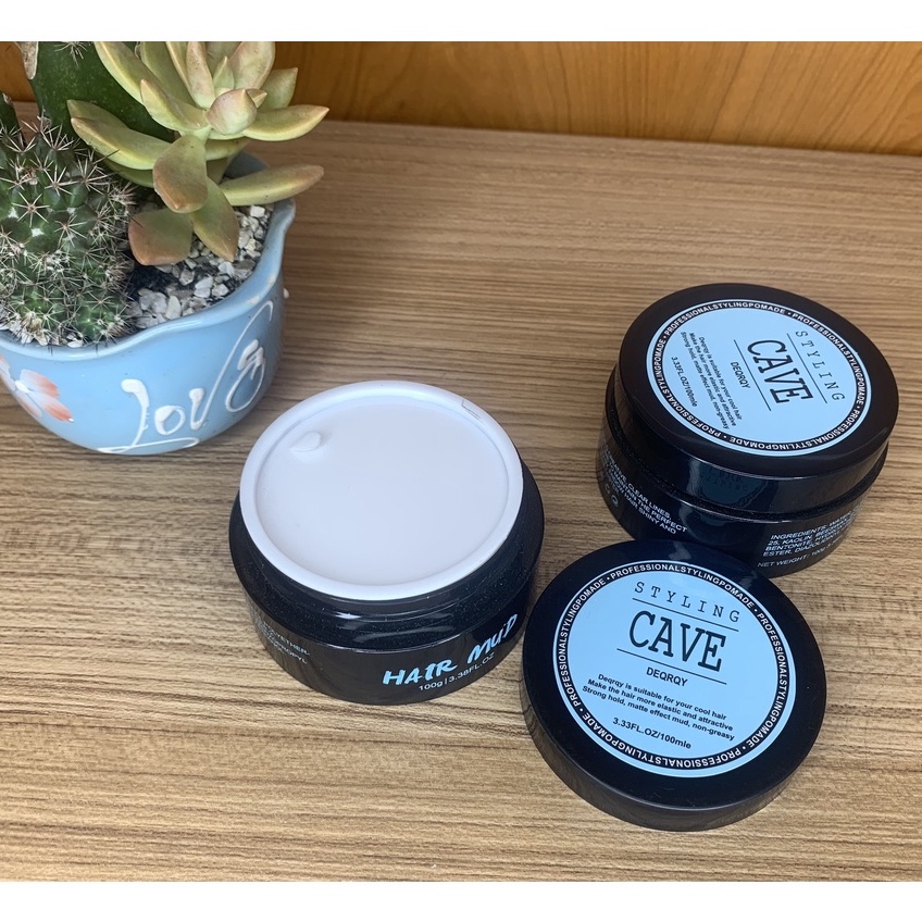 Sáp Vuốt Tóc Nam Styling Cave DEQRQY 100ml