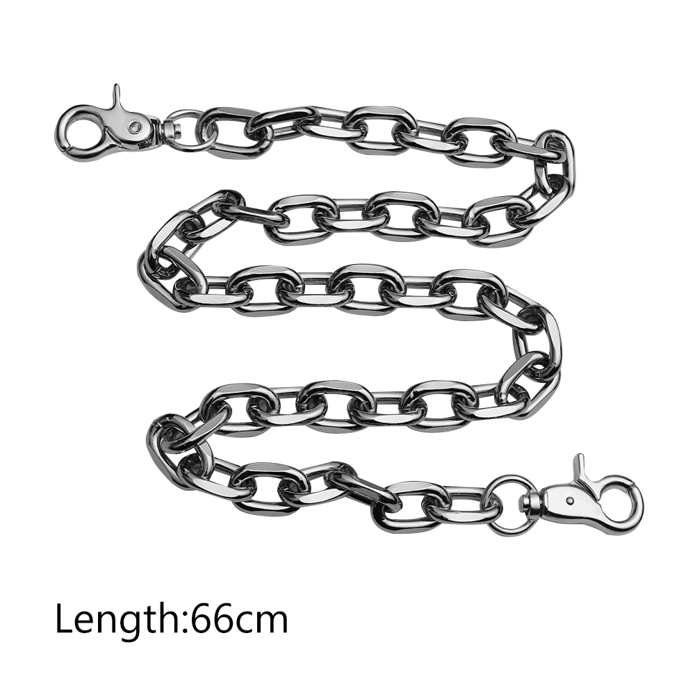 Chuỗi dây xích bằng thép không gỉ đeo trang trí quần phong cách hip hop cá tính