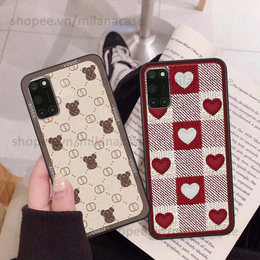 Ốp Oppo A52 / A92 hình trái tim be love tình yêu siêu đẹp, cá tính, thời trang