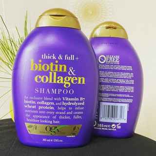 COMBO DẦU GỘI XẢ BIOTIN & COLLAGEN 385ML+385ML