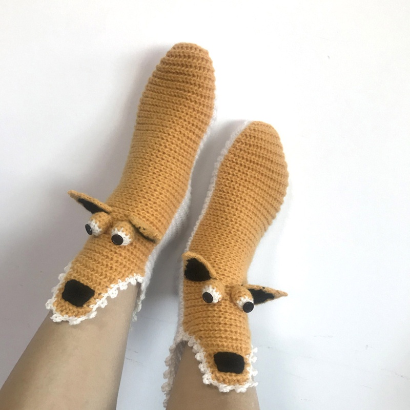 Brroa Vớ Dệt Kim Hình Sóc Hoạt Hình 3D Miệng Rộng Vui Nhộn Giữ Ấm Cho Nam Và Nữ