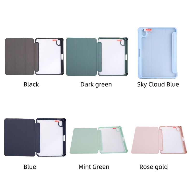 Ốp Điện Thoại TPU Chống Rơi Tích Hợp Ngăn Đựng Bút Cho Ipad Mini 6 2021