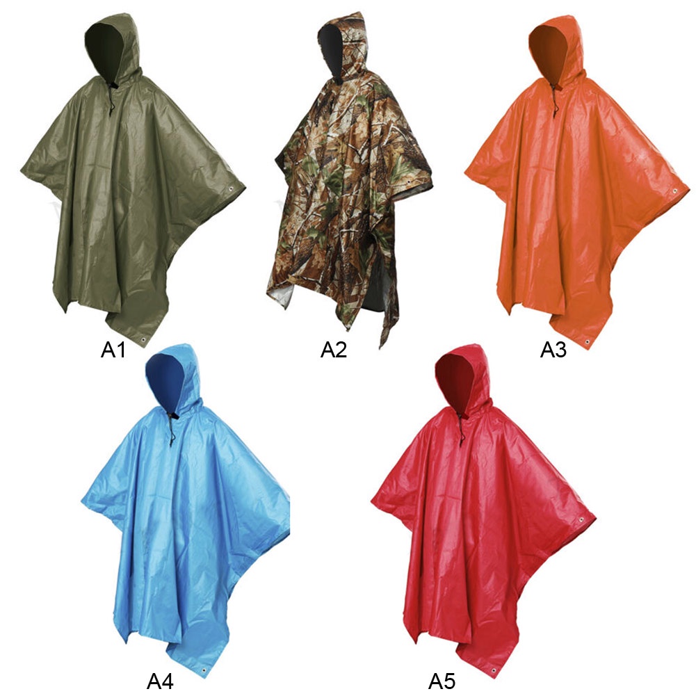 Áo Mưa Một Mảnh Đa Năng Tiện Dụng Khi Đi Cắm Trại