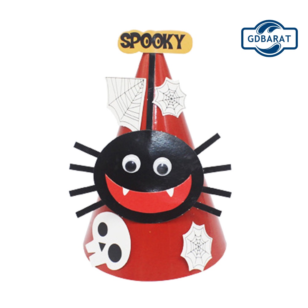 Phụ Kiện Trang Trí Tiệc Halloween Cho Bé Hình Mũ Phù Thủy/Bí Ngô/Bí Ngô/Ma Cà Rồng DIY