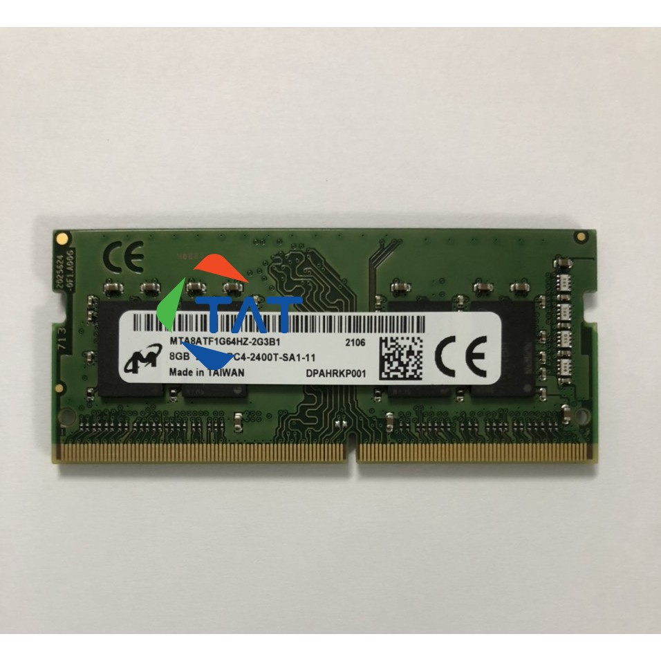 Ram Laptop 8GB DDR4 2400MHz Micron - Bảo Hành 36 tháng 1 đổi 1