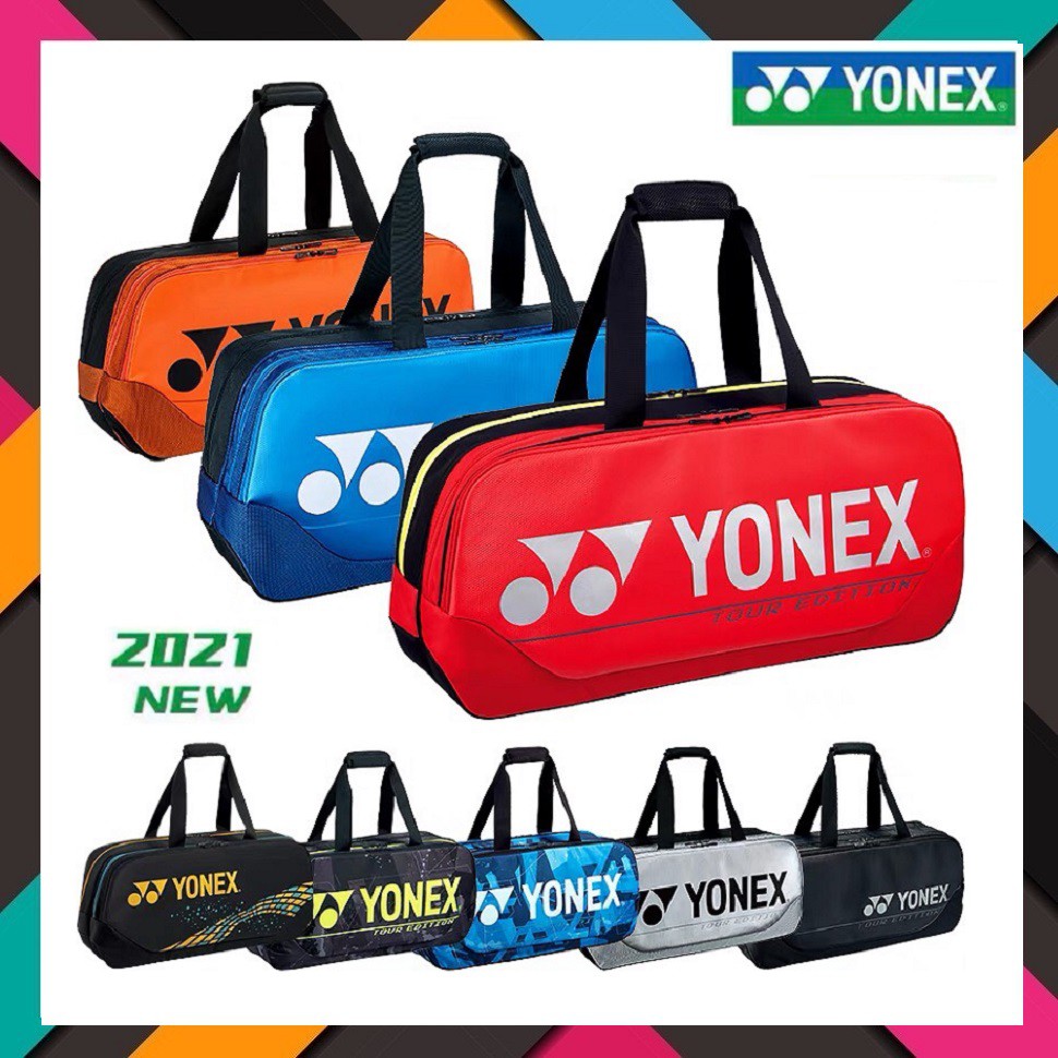 [Ưu đãi] Túi vợt cầu lông yonex BA 92031 (nhiều màu), bao vuông yonex, túi đựng vợt cầu lông
