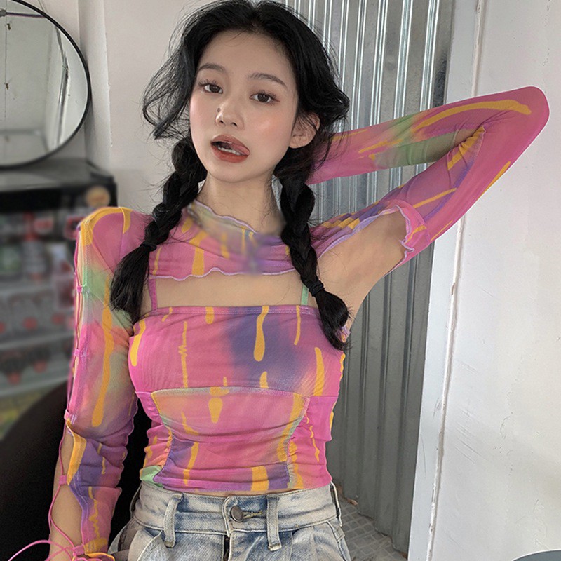 Áo Trễ Vai Tay Dài Thời Trang Dành Cho Nữ