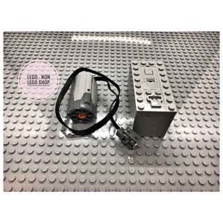 Technic Vỏ hộp đựng pin + Động cơ M ( 1 bộ )