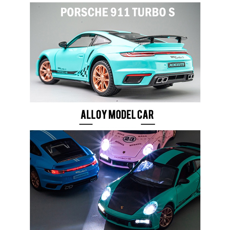 Mô Hình Xe Hơi Porsche 911 Turbo s Tỉ Lệ 1:24