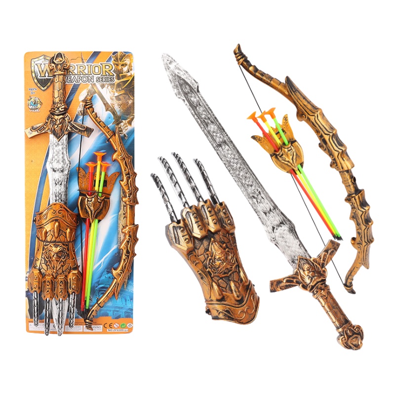 Đồ chơi vũ khí cổ đại nhiều chi tiết cỡ lớn cho bé trai cosplay hoá trang nhân vật viking B4KIDS - L8