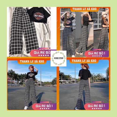 Bộ Quần Áo Nữ Ống Rộng Free Size - DumboStore - mã 064