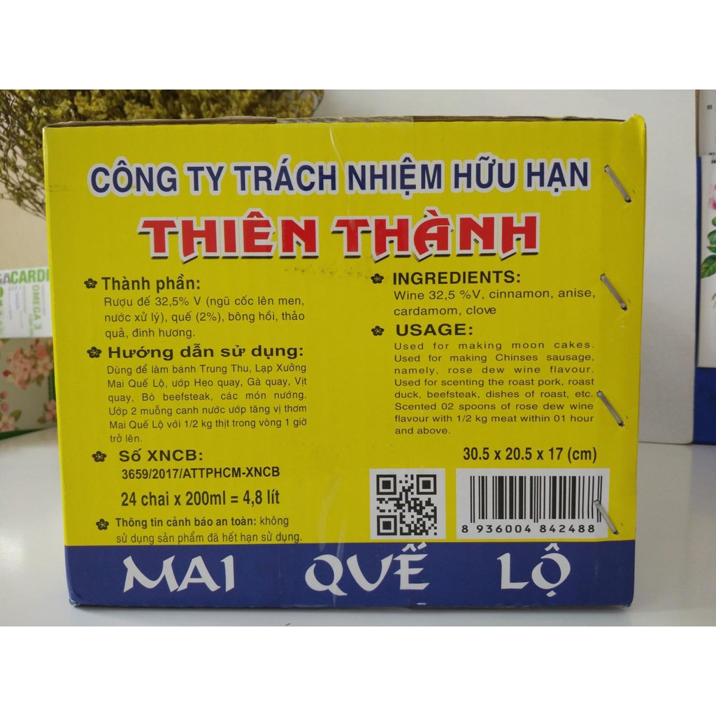 Mai quế lộ - Chuẩn vị làm lạp xưởng, bánh trung thu, ướp thịt | BigBuy360 - bigbuy360.vn