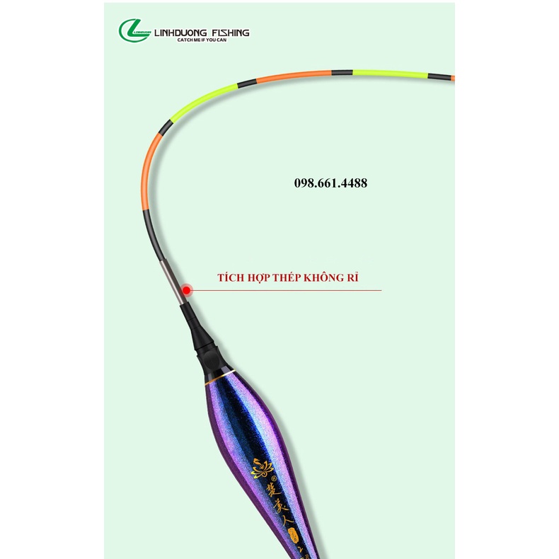 Phao săn hàng ngày đêm - DA , ngọn chống gãy, độ cứng cao, tín hiệu chuẩn được làm từ Nano cao cấp