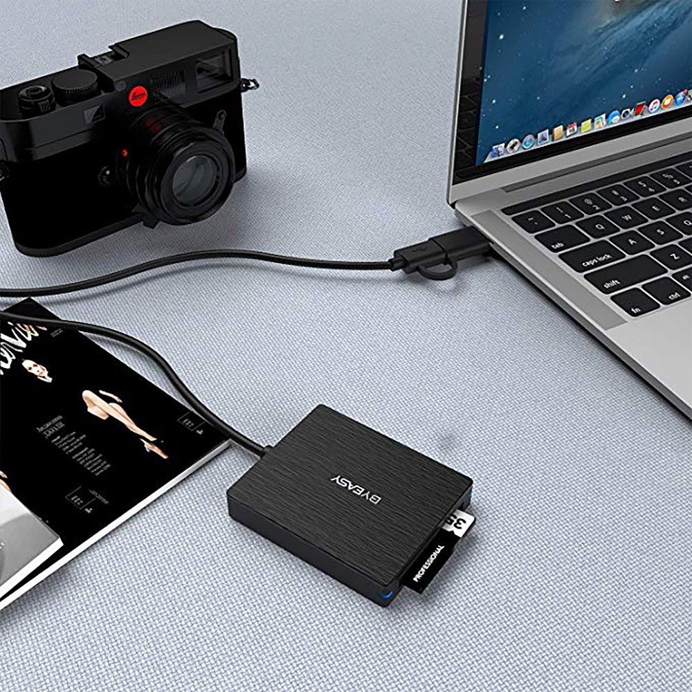 Đầu Đọc Thẻ Nhớ Cfast 2.0 3 Cổng Usb C Chuyên Nghiệp | BigBuy360 - bigbuy360.vn
