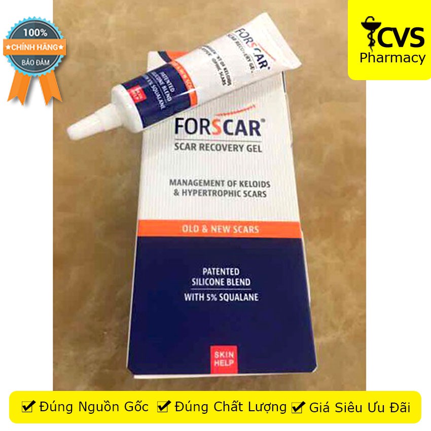 Gel Forscar – Gel Ngừa Sẹo Nhập Khẩu Châu Âu – Tuýp 10ml – cvspharmacy