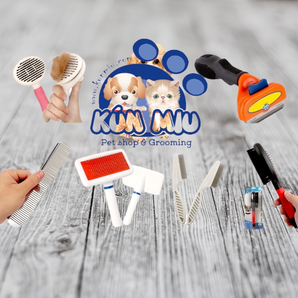 Lược chải lông,làm bông lông dành cho chó mèo