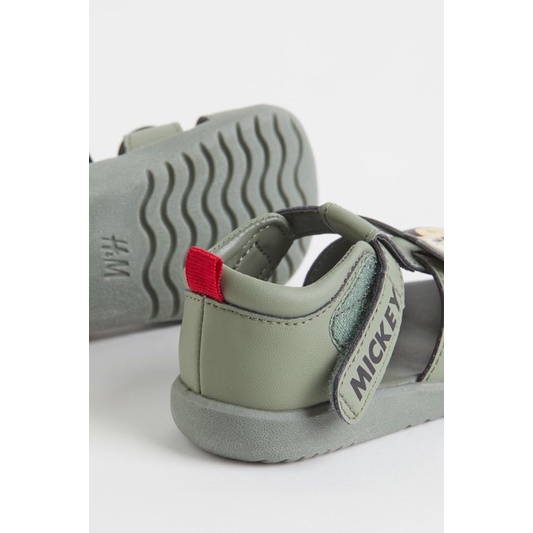 Dép sandal mickey xanh bé trai vợt sale