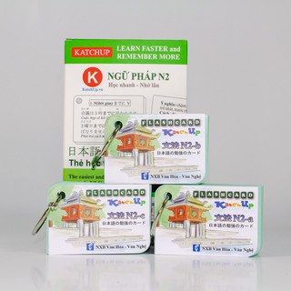 Bộ KatchUp Flashcard Ngữ pháp N2 (Soumatome n2) – High Quality