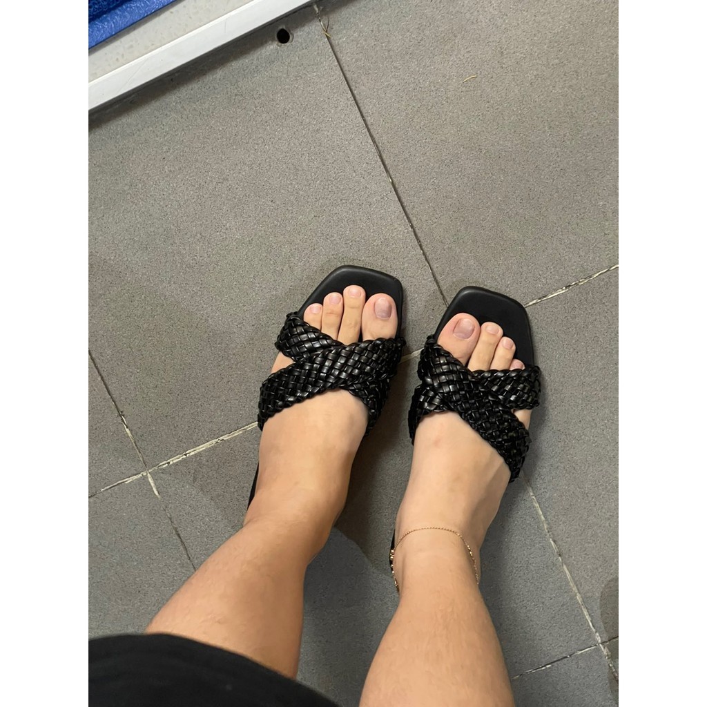 Dép nữ đế bệt quai chéo thời trang đủ màu,đủ size big size 40 41 42 43 44