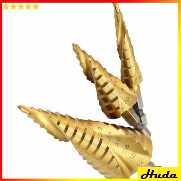 MŨI KHOAN THÁP - BỘ MŨI KHOAN TẦNG CHÂN LỤC GIÁC  -  đồ làm mộc