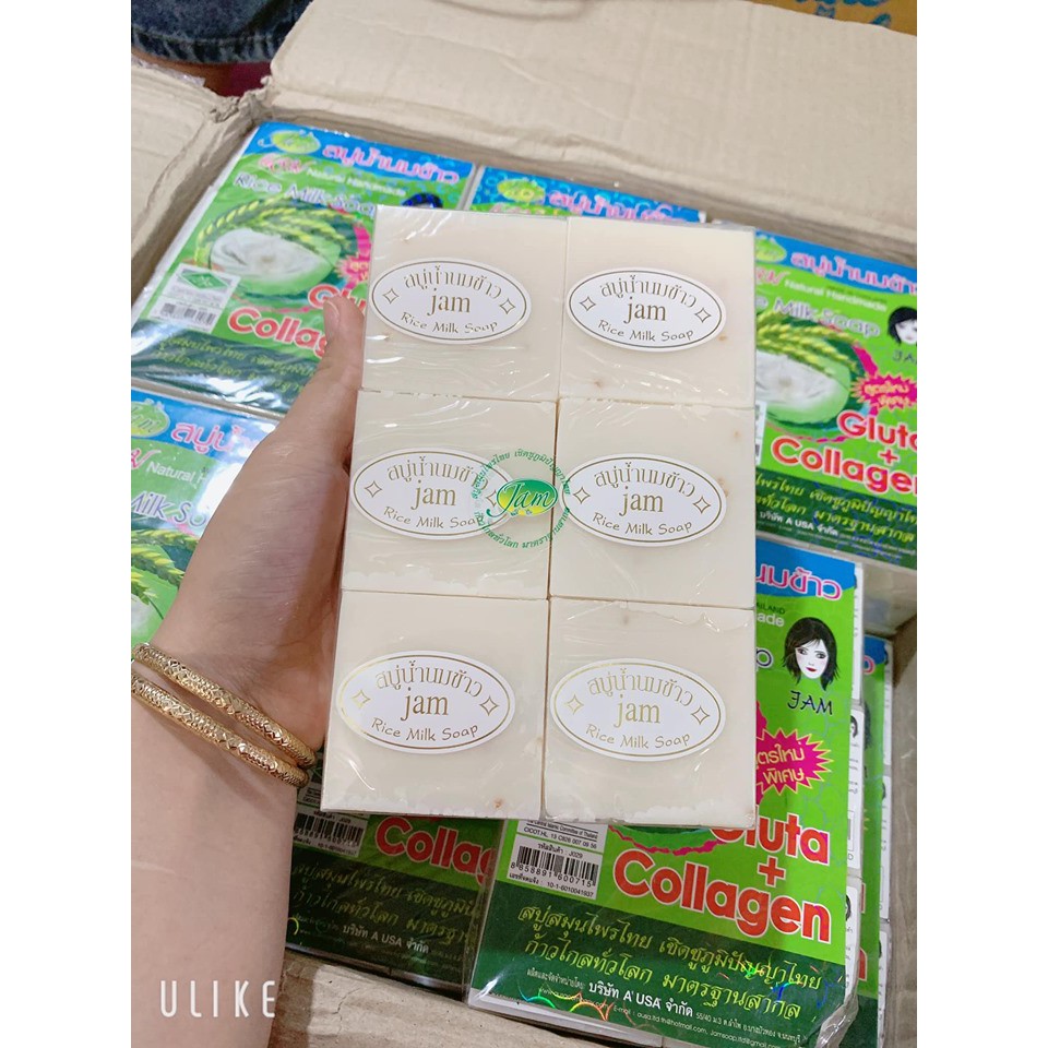 XÀ BÔNG RỬA MẶT GẠO JAM