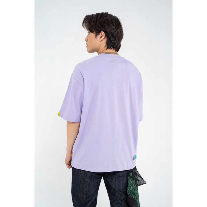 Áo Thun BOO Unisex Dáng Oversized Vải Cotton Cao Cấp In Logo BOOLAAB