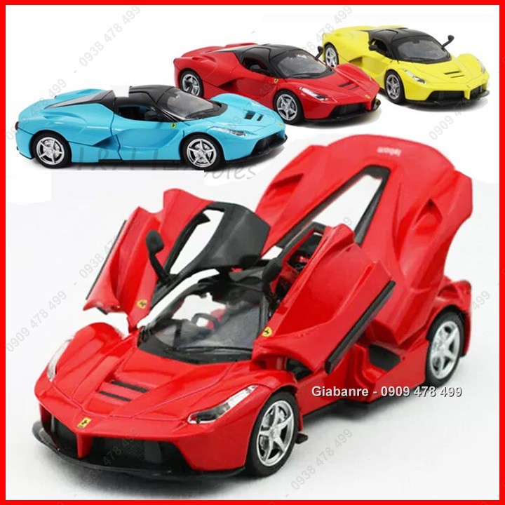 Xe Mô Hình Kim Loại Siêu Xe La Ferrari Tỉ Lệ 1:32 - 9685