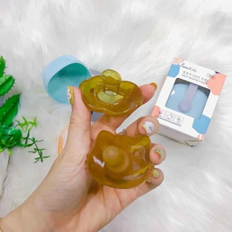 Set 2 Ti Giả Emma Silicon Cao Cấp Cho Bé Babibu - TGE