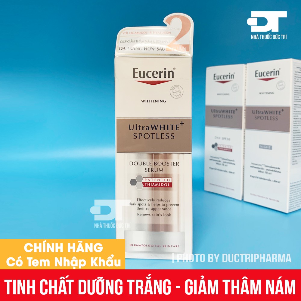 [CHÍNH HÃNG] Tinh Chất Giảm Thâm Nám và Dưỡng Trắng Da Eucerin UltraWHITE+ Spotless Double Booster Serum