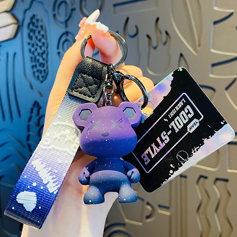 Móc Khóa Hình Gấu Hoạt Hình Đáng Yêu