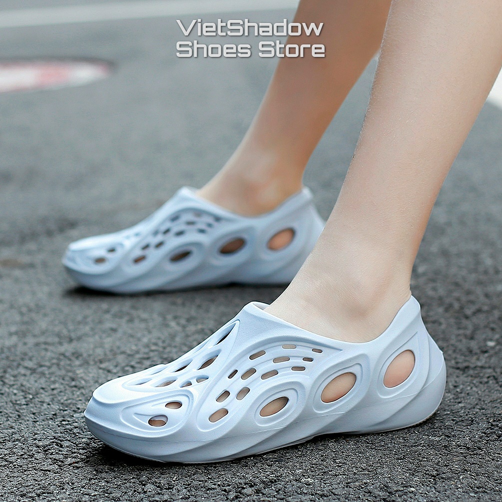 Giày nhựa nữ kiểu Yz Foam Runner chất liệu nhựa siêu nhẹ EVA mềm êm không thấm nước - Mã SP M071