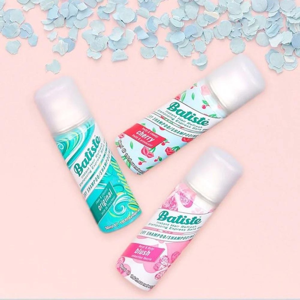Dầu Gội Khô Batiste Dry Shampoo 200ml