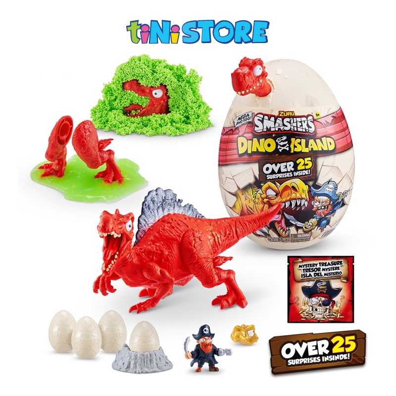 Đồ chơi trứng khủng long đảo cướp biển khổng lồ Dino Island Zuru