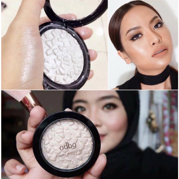 Phấn Bắt Sáng Odbo Có Nhũ - PBS