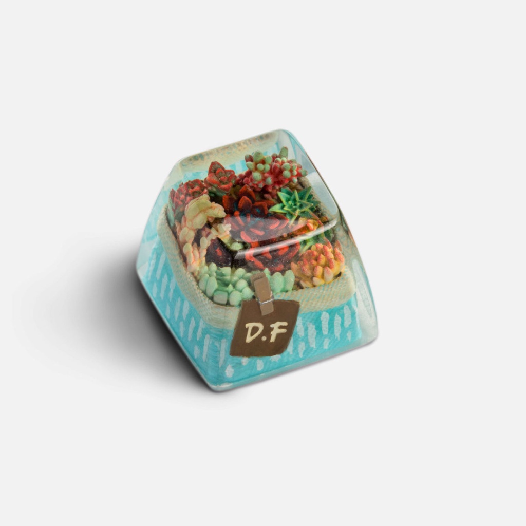 Keycap Artisan bàn phím cơ Dwarf Factory TERRARIUM - Hàng chính hãng