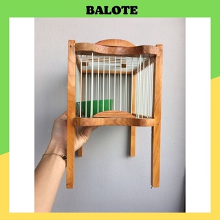 Lồng tắm chim khuyên BALOTE lồng tắm chim khuyên 1,2,3 ngăn cao cấp kèm phụ kiện