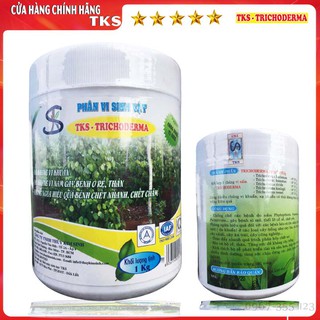 1 KG TRICHODERMA Chứ 5 tỷ Bào Tử Nấm, Phòng Trừ Bệnh Rộng Hơn - Bột Hòa Tan
