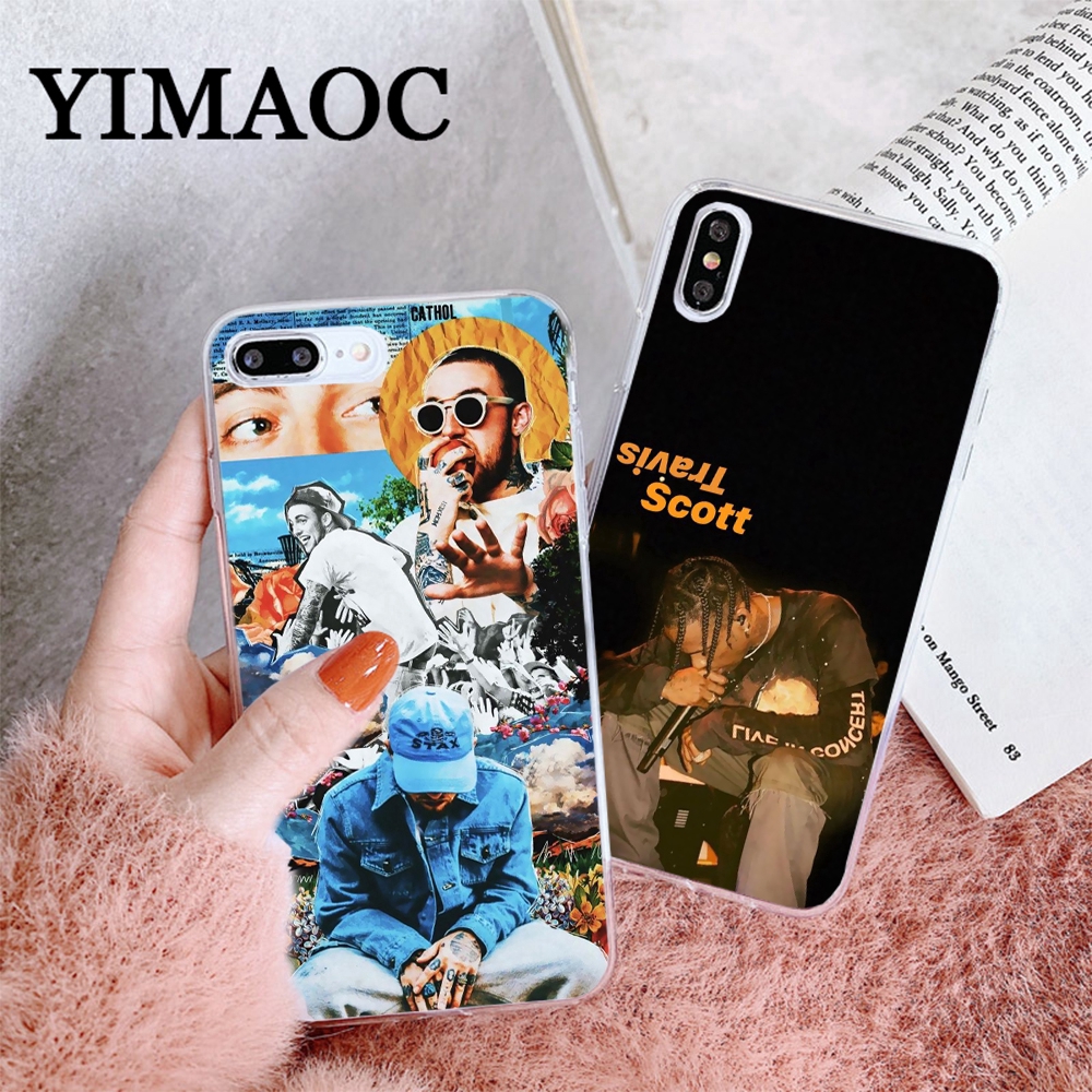 Ốp Điện Thoại Tpu Mềm Trong Suốt Hình Rapper Lil Peep Cho Iphone Xs Max Xr X 11 Pro 7 8 6 6s Plus 193c