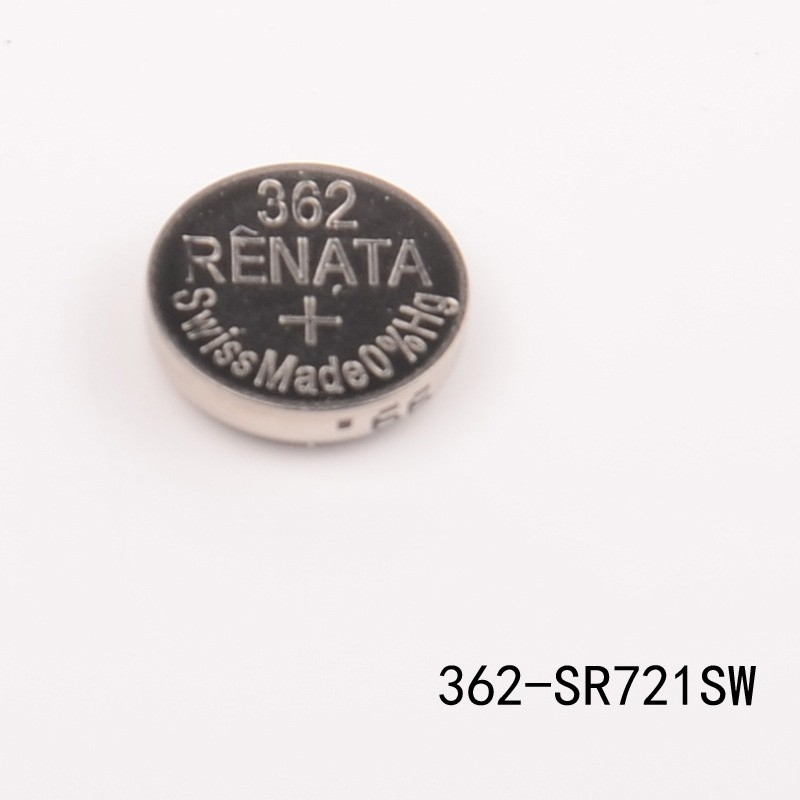 Pin đồng hồ Thụy Sỹ RENATA 362 / SR721SW silver bạc Made in Swiss (Loại tốt - Giá 1 viên)