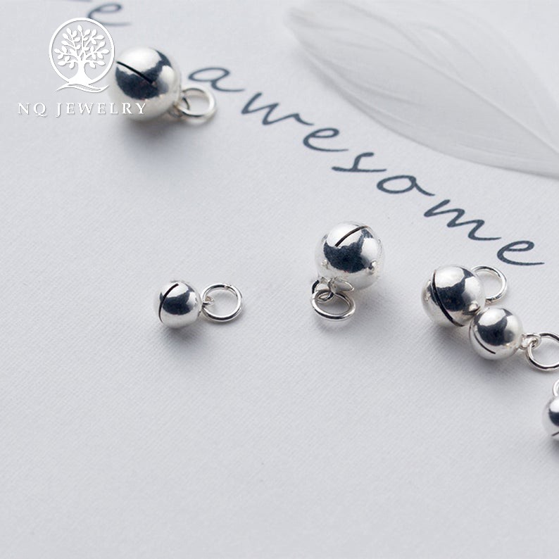 Mặt dây chuyền bạc hình chuông nhỏ - NQ Jewelry