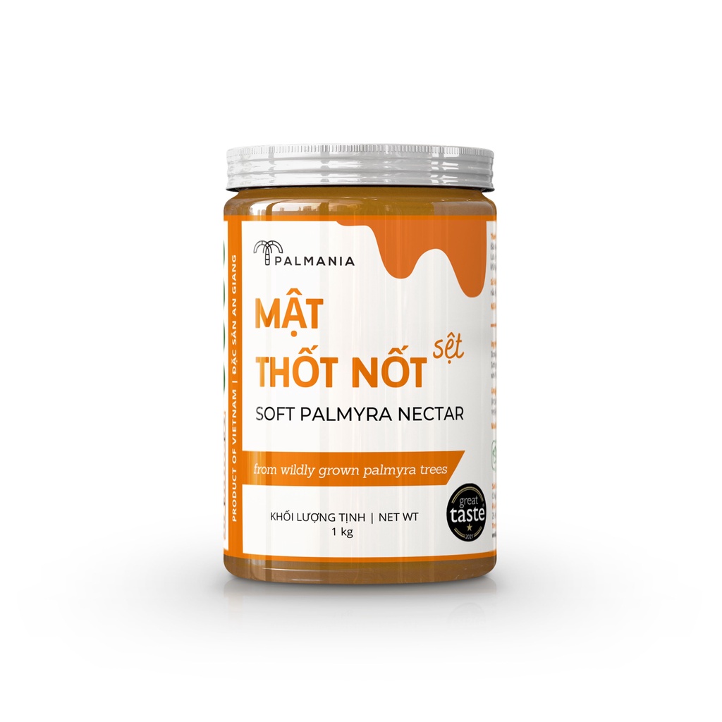 PALMANIA Mật thốt nốt sệt | 1 sao Great Taste Awards 2021 | Nguyên Chất, Tự Nhiên & Vì Sức Khỏe | Đặc sản An Giang