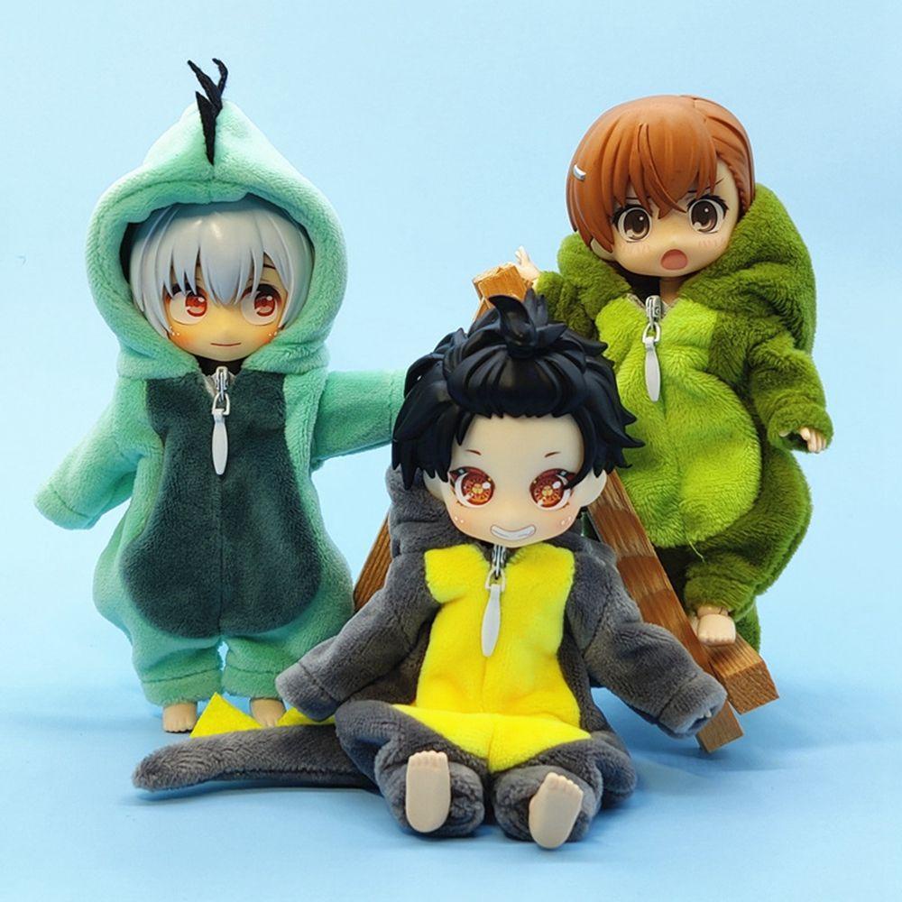 Bộ Đồ Ngủ Lông Cừu 25cm Họa Tiết Hoạt Hình Cho Búp Bê