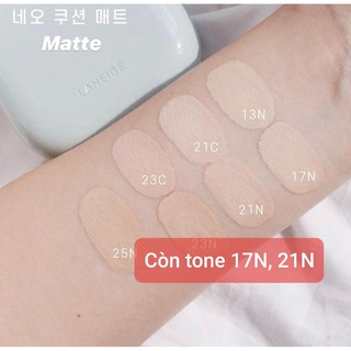 Set phấn nước Laneige Neo cushion