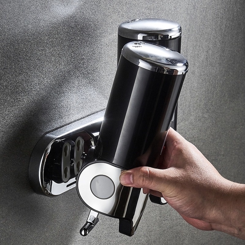 Hộp Đựng Xà Phòng/Dầu Gội/Sữa Tắm/Dưỡng Thể 3 Trong 1 Gắn Tường Tiện Dụng Cho Phòng Tắm