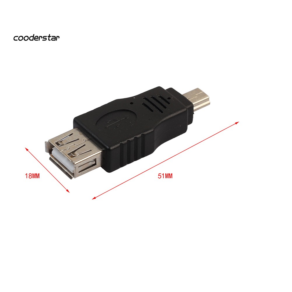 Bộ 12 Đầu Nối Chuyển Đổi Usb 2.0 Đầu Đực Sang Đầu Cái