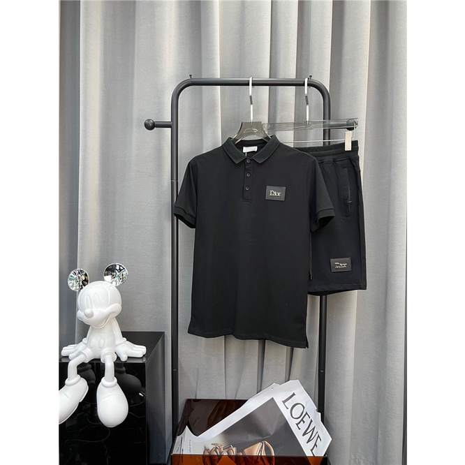 Áo Thun POLO Da Tay Ngắn Thêu Chữ D10R 2022 Size S-4XL