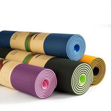 THẢM TẬP YOGA TPE 2 LỚP DÀY 6MM